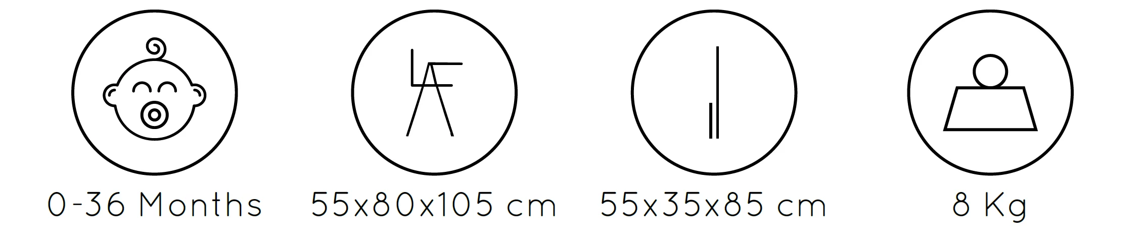 ESPECIFICACIONES TRONA MILA JANE