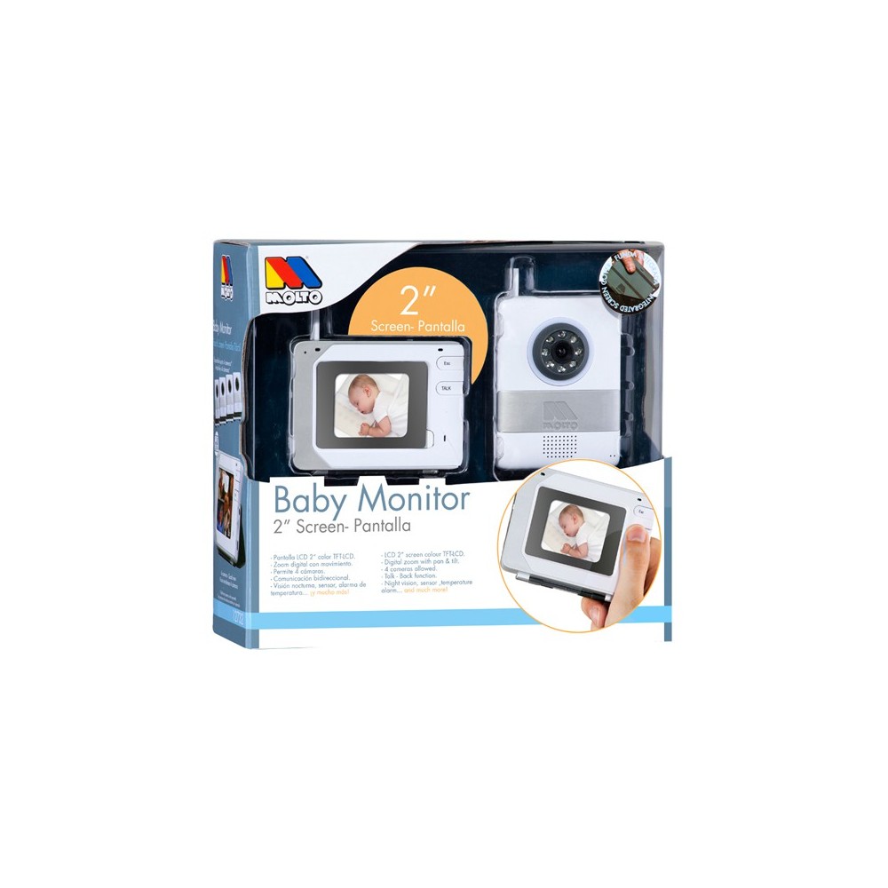 Baby Monitor 2 Screen Pantalla Molto Bebes Victoria