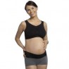 Cariwell Cinturón Regulable Sujeción Embarazo Negro S