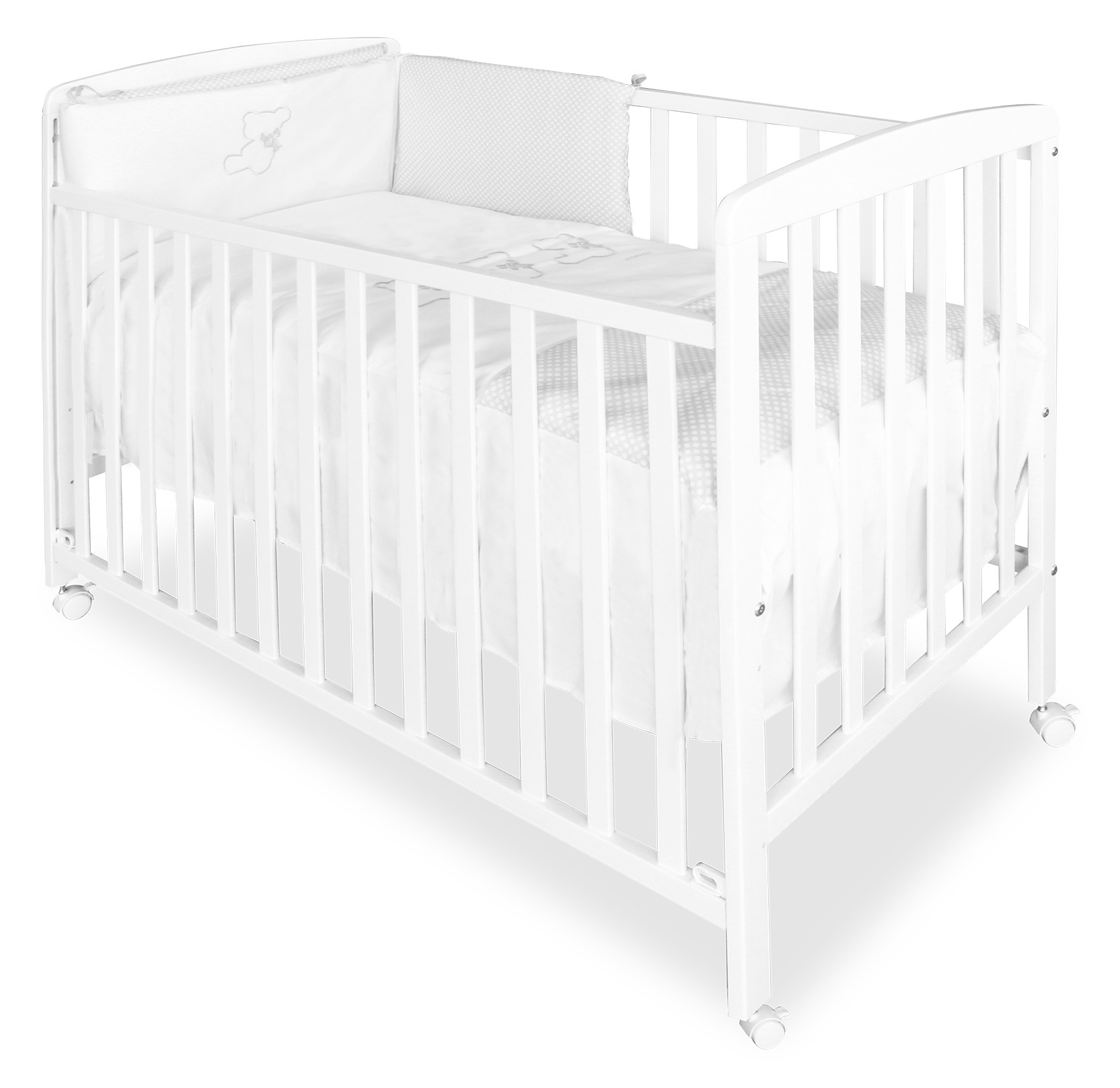 Cuna madera haya Blanca Asalvo - Bebés Victoria