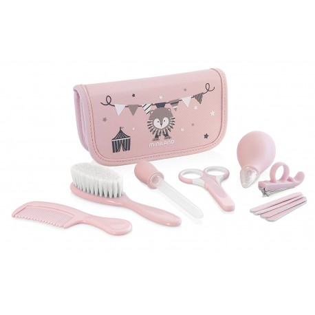 Neceser baby kit Miniland rosa