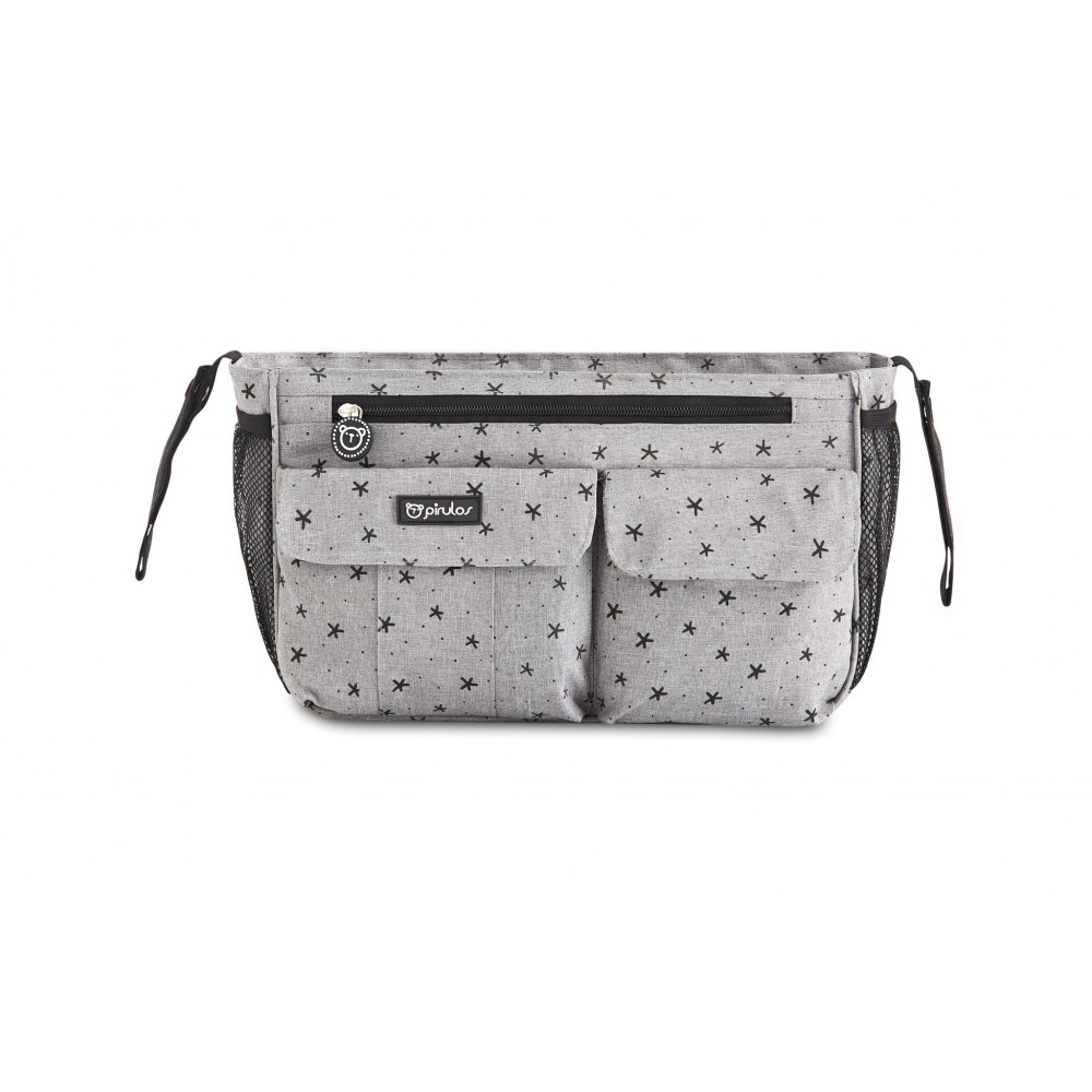 BOLSO ORGANIZADOR DENIM ESTAMPADOS PIRULOS