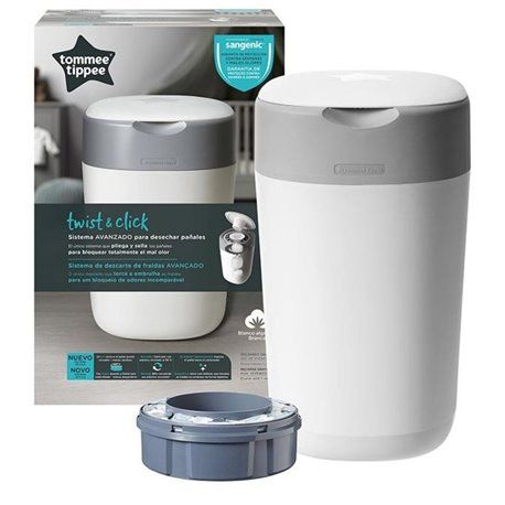 contenedor pañales twist and click tommee tippee