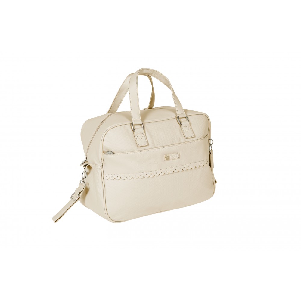 BOLSO CON CAMBIADOR ECOPIEL ROMBOS BIMBI PIRULOS - Bebés Victoria